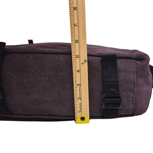 Messenger Bag for Men Women 13-14 Inch Laptop Water Resistant Shoulder Bag Brown - Picture 11 of 11